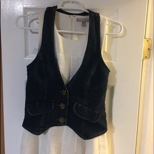 Denim vest B-1